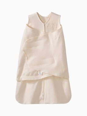 Halo Cream Sleep Sack Swaddle with Wrap-Style Front Size NB